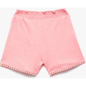 Beli Lastikli Bürümcük Şort