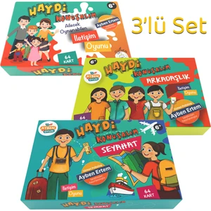 Haydi Konuşalım Kart Seti 3'lü