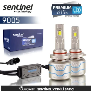 Sentinel Premium HB3-9005 Beyaz LED Xenon Ampül Seti 85W 14000 Lumen