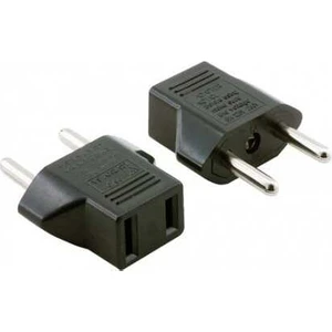 Türkiye Amerikan 110 - 220 V Priz Ucu Jak Çevirici Dönüştürücü Adaptör Priz Amerikan Tipi Fiş Girişi Siyah 1 Adet