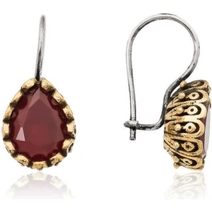 Gümüş Damla Otantik Küpe