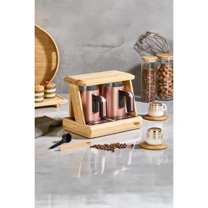 Kallavi - Türk Kahve Makinesi Bronz Ikili