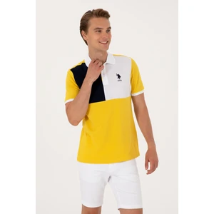 U.s. Polo Assn. Erkek Koyu Sarı Tişört 50299782-VR094
