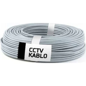 100 mt 2+1 0.50 Cctv Kamera Kablosu