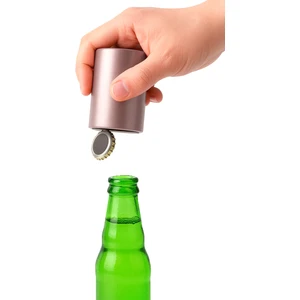 Mıknatıslı Bas Çek Otomatik Şişe Açacağı Rosegold