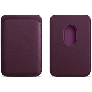 Iphone 16-16 Plus - 16 Pro - 16 Pro Max Uyumlu Birinci Sınıf Magsafe Cüzdan Magsafe Deri Kartlık