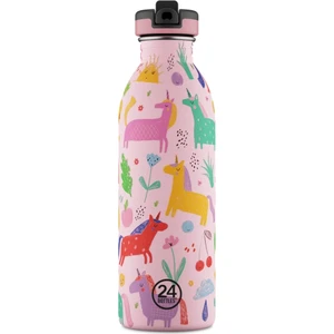 Kids Bottle Magic Friends Pipetli Paslanmaz Çelik Çocuk Su Matarası 500 ml