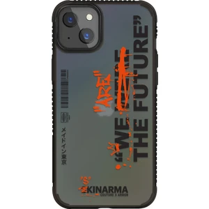 iPhone 13 Uyumlu Kılıf Skinarma Desenli Airbag Tasarımlı Kyanseru Kapak Füme