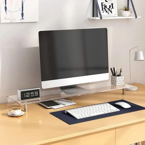 Monitör Yükseltici Pleksi  37X20X5CM - Şeffaf