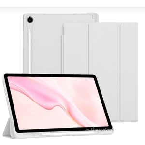 Samsung Galaxy Tab S10 Fe Plus 13.1 Inç 2025 Kılıf Smart Uyku Modlu S Pen Kalem Bölmeli Standlı Arkası Renkli Kapak SM-X620/X626B