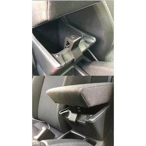 Volkswagen Polo Mk6 , T-Cross, Taigo Uyumlu Kolçak Yükseltici Siyah