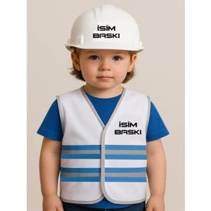 Çocuk Yelek ve Baret Seti ( Isim Baskısını Soru Kısmından Bildirin Lütfen)