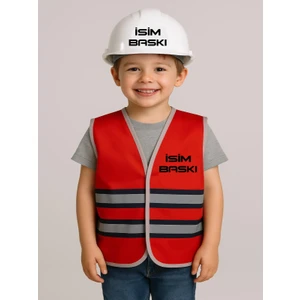Teknik Reflektörlü Yelek Seti ( isim baskılı )