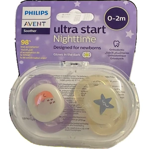 Philips Avent Ultra Start Nighttime 0-2 Ay Şeffaf Kız Emzik