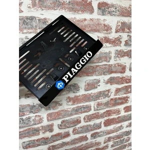 Piaggıo Pleksi Motor Plakalığı