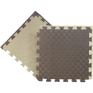 Tatami Minderi 20 mm kalınlık 50x50  1 adet fiyatıdır 4 tanesi 1m2 yer kaplar çift yönlüdür bej-acı kahve