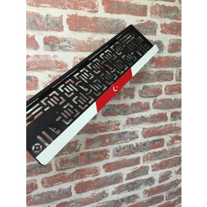 Tr Temalı Pleksi Araba Plakalığı