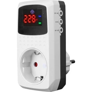 VE-22393 15A 3520W Göstergeli Akım Korumalı Priz Aşırı Yüksek Gerilim