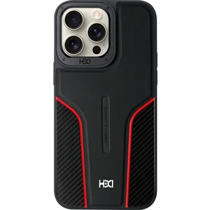 Apple iPhone 16 Pro HBC-264 Lambor Karbon Fiber Sport Kapak - Siyah