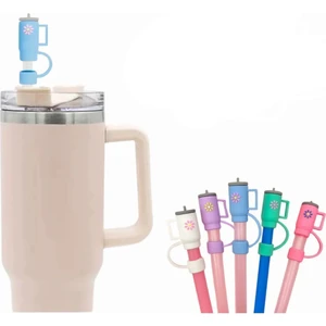 Pipet Tıpası Quencher Pipet Tıpası Çiçek Detaylı Pipet Tıpası