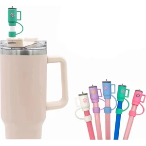 Pipet Tıpası Quencher Pipet Tıpası Çiçek Detaylı Pipet Tıpası