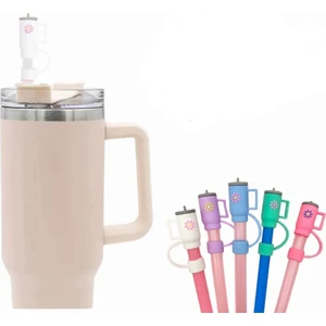 Pipet Tıpası Quencher Pipet Tıpası Çiçek Detaylı Pipet Tıpası