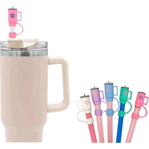 Pipet Tıpası Quencher Pipet Tıpası Çiçek Detaylı Pipet Tıpası