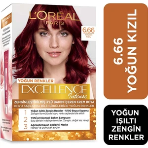 L'oreal Paris Excellence Intense 6.66 Yoğun Kızıl