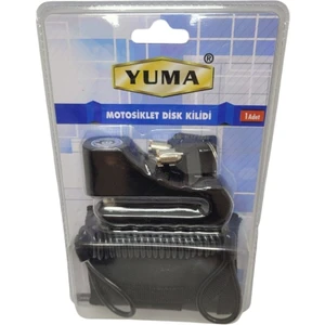 Yuma Motosiklet Disk Kilidi 1 0 Rh (-) Siyah