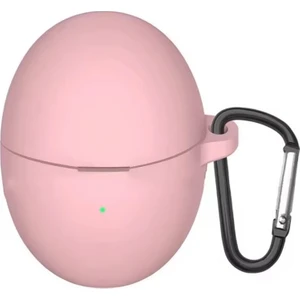 Huawei Freebuds 6 Kulaklık Kılıfı Silikon Pembe