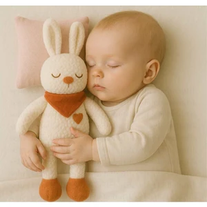 Sevimli Tavşan Boo Bebek Uyku Arkadaşı Peluş Oyuncak Teddy
