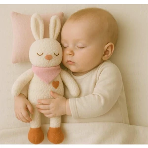 Sevimli Tavşan Boo Bebek Uyku Arkadaşı Peluş Oyuncak Teddy