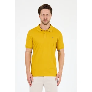 %95 Pamuk %5 Elastan Slim Fit Kısa Kollu Rahat Kumaş Nefes Alabilir Erkek Polo Yaka T-Shirt 0002