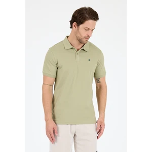 %95 Pamuk %5 Elastan Slim Fit Kısa Kollu Rahat Kumaş Nefes Alabilir Erkek Polo Yaka T-Shirt 0002