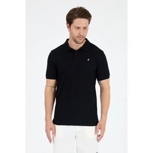 %95 Pamuk %5 Elastan Slim Fit Kısa Kollu Rahat Kumaş Nefes Alabilir Erkek Polo Yaka T-Shirt 0002