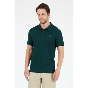 %95 Pamuk %5 Elastan Slim Fit Kısa Kollu Rahat Kumaş Nefes Alabilir Erkek Polo Yaka T-Shirt 0002