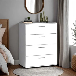 Adore Trendline 4 Çekmeceli Şifonyer-Beyaz