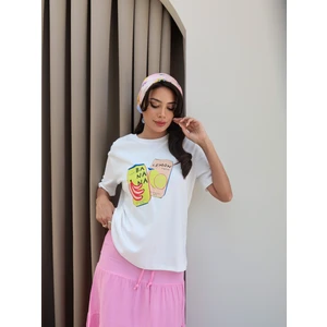 Meyve Baskılı T-Shirt