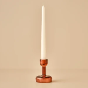 Bella Maison Miguel Mumluk Bordo (7 x 7 x 10  cm )