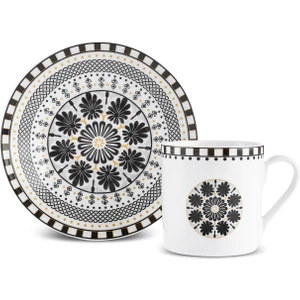 Tuna 2 Kişilik Kahve Fincan Takımı 90 ml