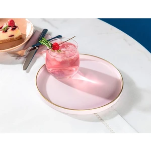 Madame Coco Dory Yuvarlak Sunum Tepsisi - Soft Pudra