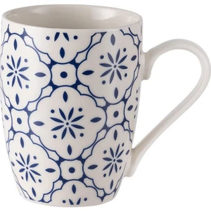 Madame Coco Morris Kupa - Mavi/Beyaz - 360 ml