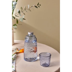 Loise Başucu Cam Sürahi Mavi 1100 ml