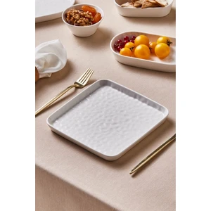 x Refika Bembeyaz Pasta Tabağı 18 cm