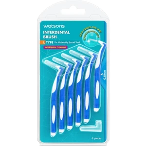 0.8mm L Type Interdental Brush 6s
