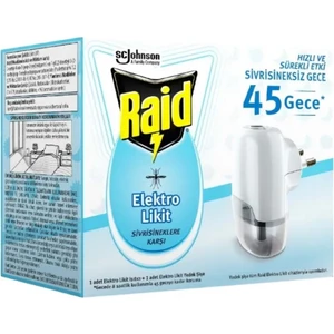 Elektro Likit Sivrisineklere Karşı 45 Gece Isıtıcı + Şişe
