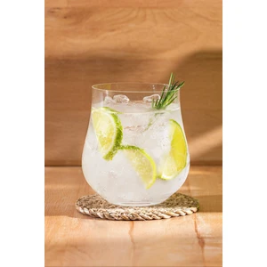 Madame Coco Mathilda 4'lü Kristal Su Bardağı Seti - 350ML