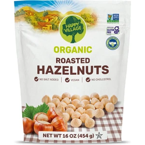 Happy Village  Kavrulmuş İç Fındık 454gr