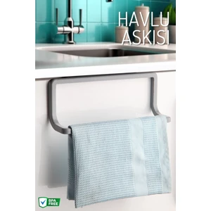 Modern Tasarımlı Tekli Havlu Askısı – Banyo ve Mutfak Kullanımına Uygun