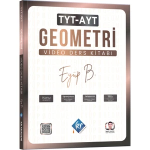 Kr Akademi Yayınları Eyüp B. TYT AYT Geometri Video Ders Kitabı